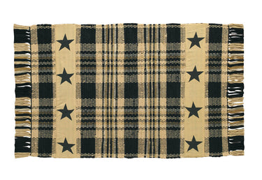 Millbury Rag Rug with Applied Border 24